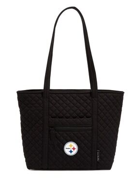 Vera Bradley Pittsburgh Steelers Solid Black Small Vera Tote